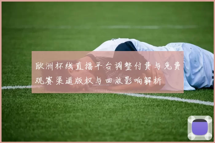 欧洲杯线直播平台调整付费与免费观赛渠道版权与回放影响解析